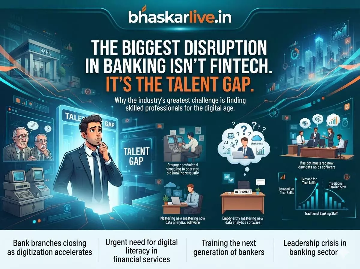 The Biggest Disruption in Banking Isnt FinTech. Its the Talent Gap.