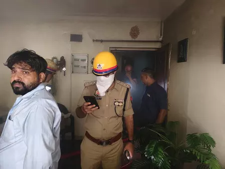 Ghaziabad: Fire breaks out in storeroom of high-rise flat, firefighters bring blaze under control